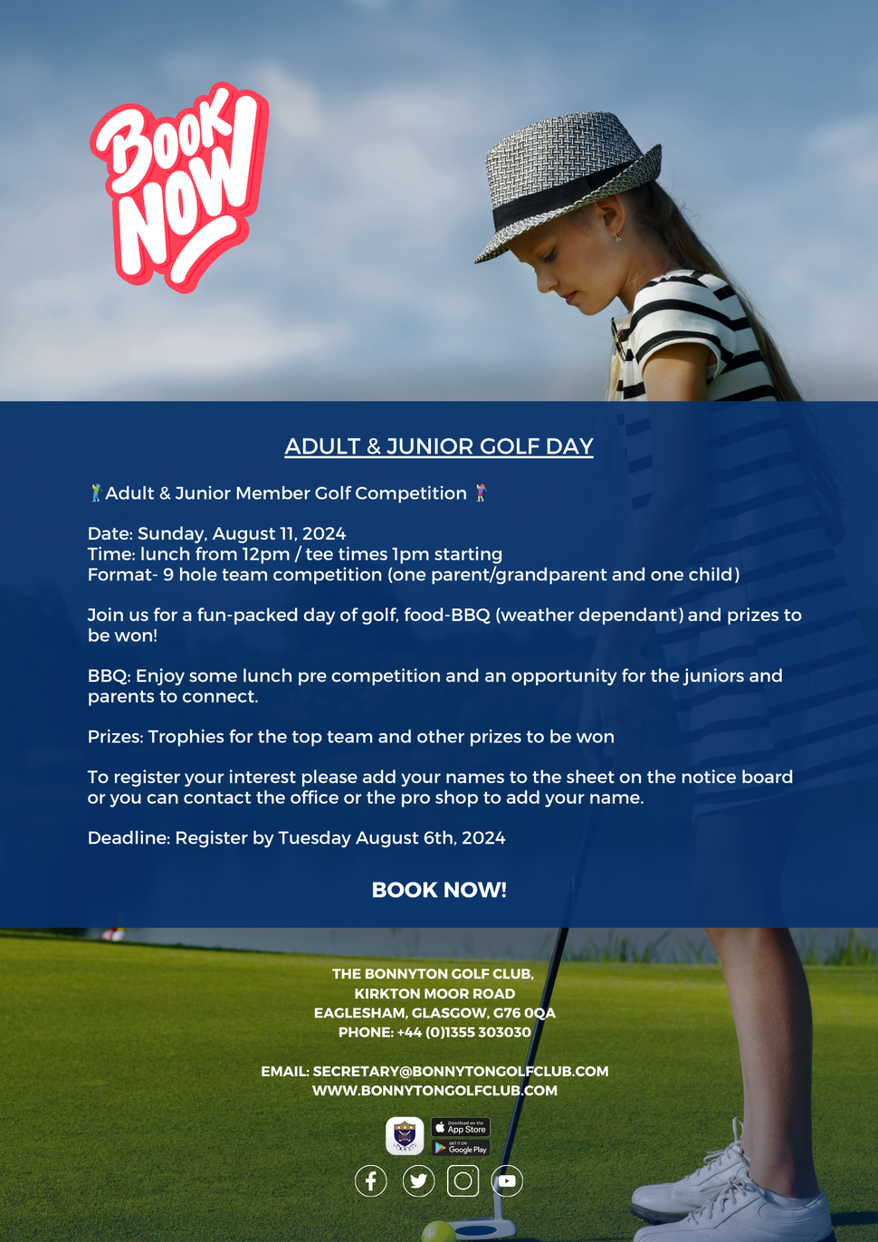Adult & Junior Member Competition – Bonnyton Golf Club